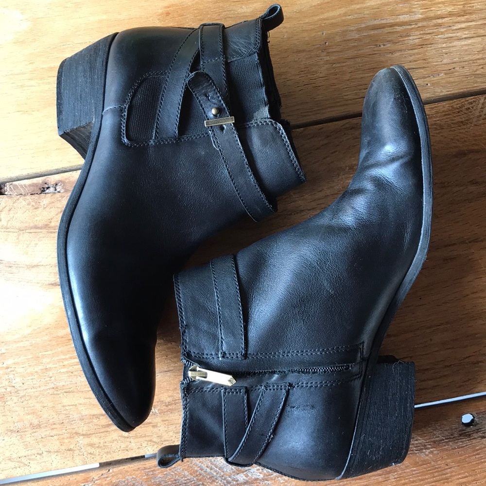 Black booties